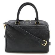 Louis Vuitton Vintage Pre-owned Tyg handvskor Black, Dam