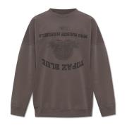 MM6 Maison Margiela Tryckt sweatshirt Brown, Herr