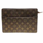 Louis Vuitton Vintage Pre-owned Canvas kuvertvskor Brown, Dam