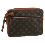 Louis Vuitton Vintage Pre-owned Canvas kuvertvskor Brown, Dam