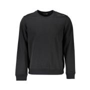 Calvin Klein Svart Crewneck Sport Sweatshirt Black, Herr