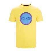 Colmar Herr Crew Neck Bomull T-shirt Yellow, Herr