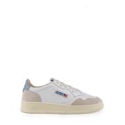 Autry Herr Vit/Blå Medalist Låga Sneakers White, Herr