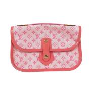 Louis Vuitton Vintage Pre-owned Canvas kuvertvskor Pink, Dam