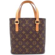 Louis Vuitton Vintage Pre-owned Canvas handvskor Brown, Dam