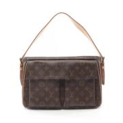 Louis Vuitton Vintage Pre-owned Canvas handvskor Brown, Dam