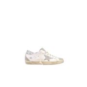 Golden Goose Grå Glitter Hälstjärna Sneakers White, Dam