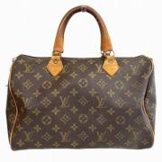 Louis Vuitton Vintage Pre-owned Tyg louis-vuitton-vskor Brown, Dam