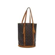 Louis Vuitton Vintage Pre-owned Canvas louis-vuitton-vskor Brown, Dam