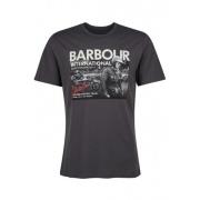 Barbour Steve McQueen Grafisk T-shirt Grå Gray, Herr