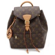 Louis Vuitton Vintage Pre-owned Tyg axelremsvskor Brown, Dam