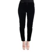 Ermanno Scervino Snygga Svarta Cropped Byxor Black, Dam