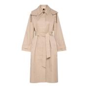 InWear Vattentät Trenchcoat Sandstone Beige, Dam