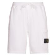 Stone Island Vita Korta Shorts White, Herr