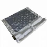 Louis Vuitton Vintage Pre-owned Silke sjalar Gray, Dam