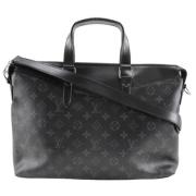 Louis Vuitton Vintage Pre-owned Canvas louis-vuitton-vskor Black, Herr