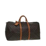 Louis Vuitton Vintage Pre-owned Canvas louis-vuitton-vskor Brown, Dam