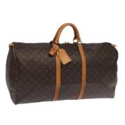 Louis Vuitton Vintage Pre-owned Canvas resvskor Brown, Unisex