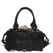 Chloé Pre-owned Pre-owned Laeder handvskor Black, Dam