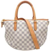 Louis Vuitton Vintage Pre-owned Canvas handvskor Blue, Dam