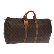 Louis Vuitton Vintage Pre-owned Canvas handvskor Brown, Dam