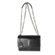 Yves Saint Laurent Vintage Pre-owned Mocka axelremsvskor Gray, Dam