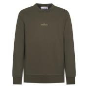 Stone Island Stiliga Sweaters Kollektion Green, Herr