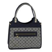 Louis Vuitton Vintage Pre-owned Canvas louis-vuitton-vskor Blue, Dam