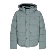 Dickies Vattenavvisande Puffer Dunjacka med Huva Green, Herr