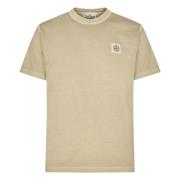 Stone Island Stiliga T-shirts och Polos Beige, Herr