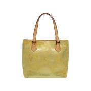 Louis Vuitton Vintage Pre-owned Laeder handvskor Yellow, Dam