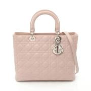 Dior Vintage Pre-owned Laeder dior-vskor Pink, Dam