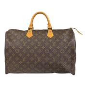 Louis Vuitton Vintage Pre-owned Canvas resvskor Brown, Unisex