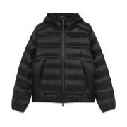 Moncler Svart Gardy Jacka med Dragkedja Black, Herr