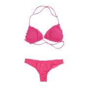 F**k Spets Dam Bikini Set Pink, Dam