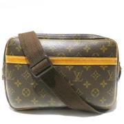 Louis Vuitton Vintage Pre-owned Canvas axelremsvskor Brown, Dam