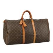 Louis Vuitton Vintage Pre-owned Canvas resvskor Brown, Dam