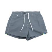 Sundek Herr Snörning Velcro Shorts Gray, Herr