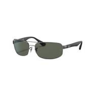 Ray-Ban Rektangulära Unisex Solglasögon Rb3445 Stil Gray, Unisex