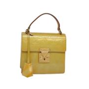 Louis Vuitton Vintage Pre-owned Laeder handvskor Yellow, Dam