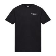 Sporty & Rich T-shirt med logotyp Black, Herr