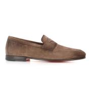 Santoni Carlo Loafer Beige, Herr