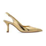 Salvatore Ferragamo Egna High Heels Yellow, Dam