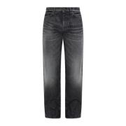 Versace Straight-leg jeans Gray, Herr