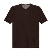 Rick Owens T-shirt Level T Brown, Herr