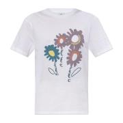 PS By Paul Smith T-shirt med logotyp White, Dam