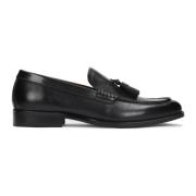 Kazar Svarta loafers för män Black, Herr