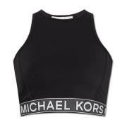 Michael Kors Top med logotyp Black, Dam