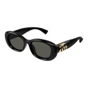 Gucci Gg1829Sk 001 Sunglasses Black, Dam