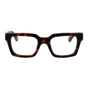 Off White Stiliga Glasögon Style 72 Optisk Brown, Unisex